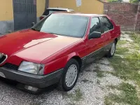 Usata Alfa Romeo 164 145 CV (106 kW) 1988 Rosso Berlina