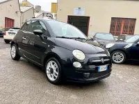 Usado Fiat 500 Sport 69 CV (50 kW) 2012 Negro Berlina