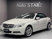 Usata Mercedes E200 Avantgarde 184 CV (135 kW) 2011 Bianco Cabrio