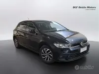 Usata VW Polo Life 95 CV (69 kW) 2023 Nero Utilitaria