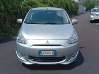 Usata Mitsubishi Space Star 69 CV (50 kW) 2014 Argento Monovolume