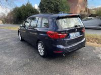 Usata BMW 220 Gran Tourer Advantage 190 CV (139 kW) 2015 Blu/azzurro Monovolume