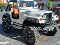 Usata Jeep CJ 1981 Bianco Cabrio