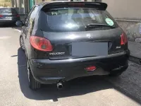 Usata Peugeot 206 68 CV (50 kW) 2007 Nero Berlina