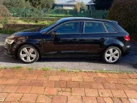 Usata Audi A3 110 CV (80 kW) 2017 Nero Berlina