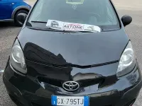 Usata Toyota Aygo 68 CV (50 kW) 2010 Nero Utilitaria