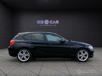 Usata BMW 116 Sport Line 122 CV (89 kW) 2015 Nero Utilitaria