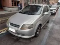 Usata Chevrolet Kalos SE 72 CV (52 kW) 2008 Grigio Utilitaria