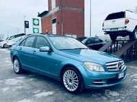 Usata Mercedes C220 Avantgarde 170 CV (125 kW) 2010 Blu Berlina