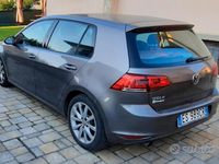 Usata VW Golf VII Highline 105 CV (77 kW) 2013 Grigio Berlina