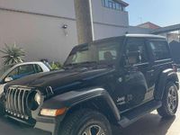 Usata Jeep Wrangler Sahara 200 CV (147 kW) 2020 Nero SUV