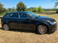 Usata Audi A3 150 CV (110 kW) 2016 Nero Berlina