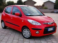 Usata Hyundai i10 Dynamiq 77 CV (56 kW) 2009 Rosso Utilitaria
