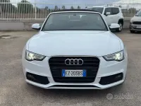 Usata Audi A5 Cabriolet S-Line 177 CV (130 kW) 2013 Bianco Cabrio