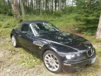 Usata BMW Z3 Efficient Dynamics 118 CV (86 kW) 2003 Nero Cabrio