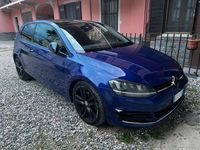 Usata VW Golf VII Highline 140 CV (102 kW) 2013 Blu Berlina