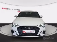 Usata Audi A3 Business 150 CV (110 kW) 2022 Bianco ghiaccio metalizzato Berlina