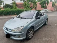 Usata Peugeot 206 CC 109 CV (80 kW) 2004 Bluazzurro Cabrio