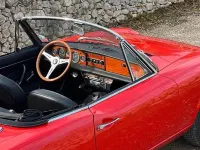 Usata Fiat 124 1960 Rosso Cabrio