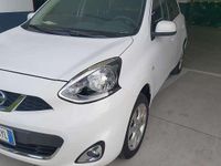 Usata Nissan Micra Acenta 80 CV (58 kW) 2013 Bianco Utilitaria