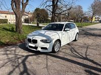Usata BMW 116 M Sport 116 CV (85 kW) 2015 Bianco Utilitaria