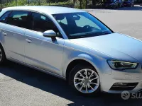 Usata Audi A3 Sportback 105 CV (77 kW) 2014 Grigio Utilitaria