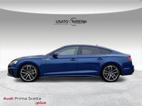 Usata Audi A5 Sportback S-Line 204 CV (150 kW) 2023 Blu Utilitaria