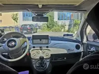 Usata Fiat 500 69 CV (50 kW) 2011 Bianco Utilitaria