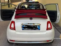 Usata Fiat 500C Pop 69 CV (50 kW) 2016 Bianco Cabrio