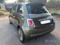 Usata Fiat 500 100 CV (73 kW) 2009 Verde Cabrio