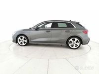 Usata Audi A3 S-Line 150 CV (110 kW) 2024 Grigio daytona perla Berlina