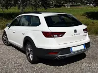 Usata Seat Leon X-Perience 4Drive 150 CV (110 kW) 2015 Bianco Station wagon