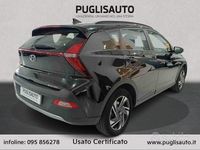 Usata Hyundai Bayon 101 CV (74 kW) 2022 Nero SUV