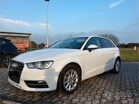 Usata Audi A3 110 CV (80 kW) 2015 Bianco Berlina
