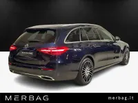 Usata Mercedes C200 204 CV (150 kW) 2022 Blu/azzurro Station wagon