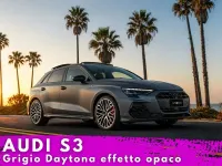 Usata Audi S3 Ambiente 333 CV (244 kW) 2025 Grigio daytona effetto opaco Berlina