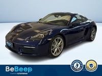 Usata Porsche 718 Cayman 300 CV (220 kW) 2020 Blu metallizzato Coupé