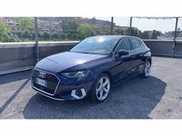 Usata Audi A3 Advanced 150 CV (110 kW) 2021 Blu Berlina