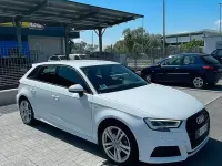 Usata Audi A3 S-Line 150 CV (110 kW) 2019 Bianco Berlina