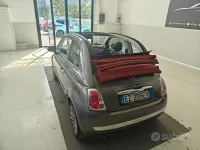 Usata Fiat 500 Lounge 69 CV (50 kW) 2015 Grigio Cabrio