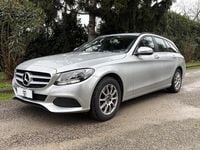 Usata Mercedes C200 Executive 136 CV (100 kW) 2016 Grigio Station wagon