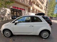 Usata Fiat 500 69 CV (50 kW) 2009 Bianco Cabrio