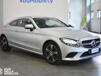 Usata Mercedes C220 194 CV (142 kW) 2021 Argento Coupé