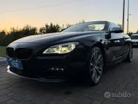 Usata BMW 640 Cabriolet Efficient Dynamics 313 CV (230 kW) 2016 Nero Cabrio