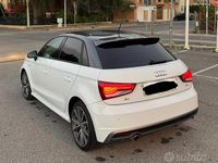 Usata Audi A1 S-Line 90 CV (66 kW) 2017 Bianco Utilitaria