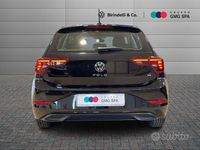 Usata VW Polo Life 95 CV (69 kW) 2023 Nero Utilitaria