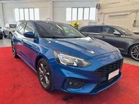 Usata Ford Focus ST-Line 125 CV (91 kW) 2019 Blu Berlina