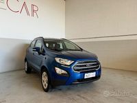 Usata Ford Ecosport 100 CV (73 kW) 2018 Blu/azzurro SUV