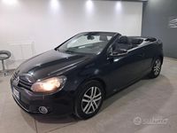 Usata VW Golf Cabriolet 105 CV (77 kW) 2012 Nero Cabrio
