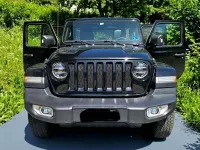 Usata Jeep Wrangler Unlimited Sahara 272 CV (200 kW) 2020 Nero SUV
